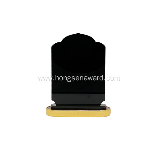 Stock Souvenir Wooden award plaque frame trophy